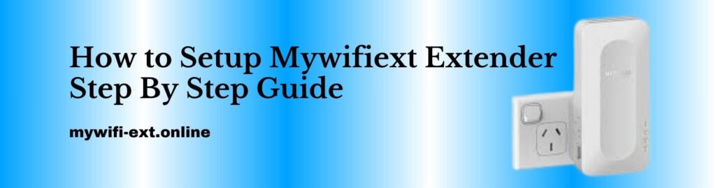 www.mywifiext.net setup
